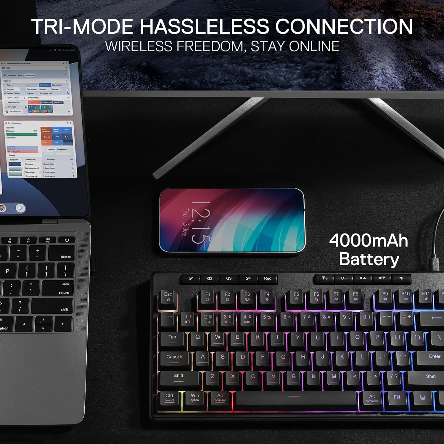 Redragon K516 PRO Shiva TKL RG - Gaming Keyboard Tkl incelemesi ve fiyatı