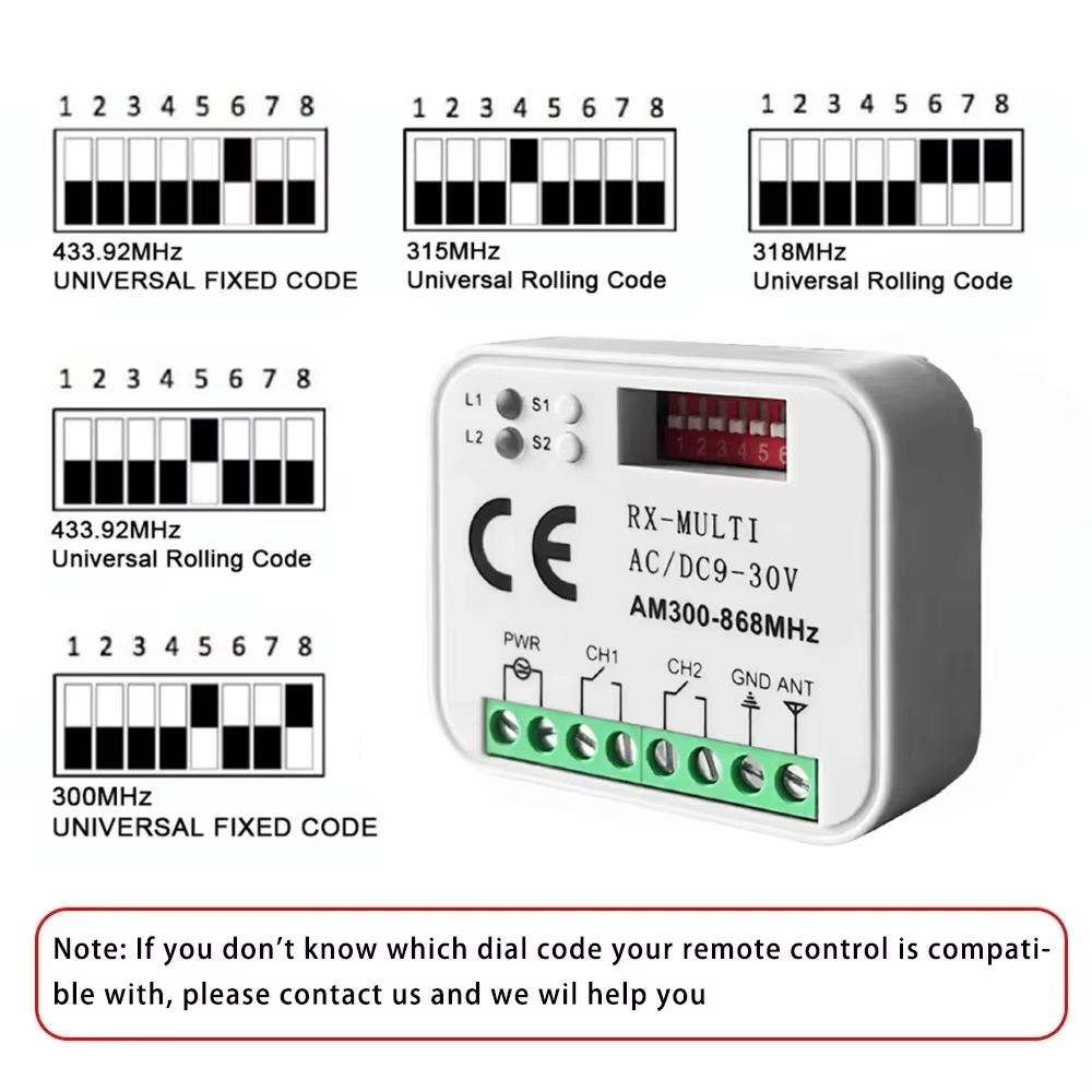 Universal RX-MULTI Garage Door - Switch Opener Tool incelemesi ve fiyatı