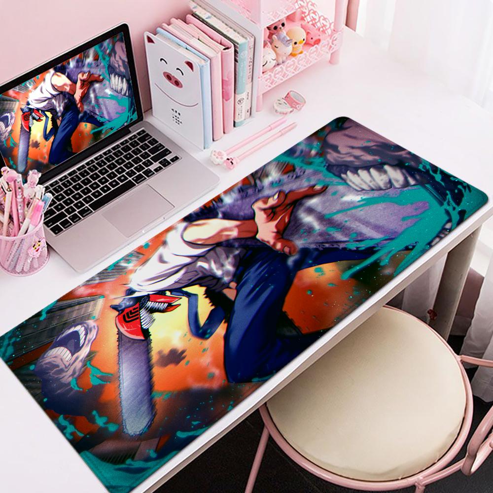 Chainsaw Man Mouse Pad 90x40CM - Gaming Keyboard Non Mechanical incelemesi ve fiyatı