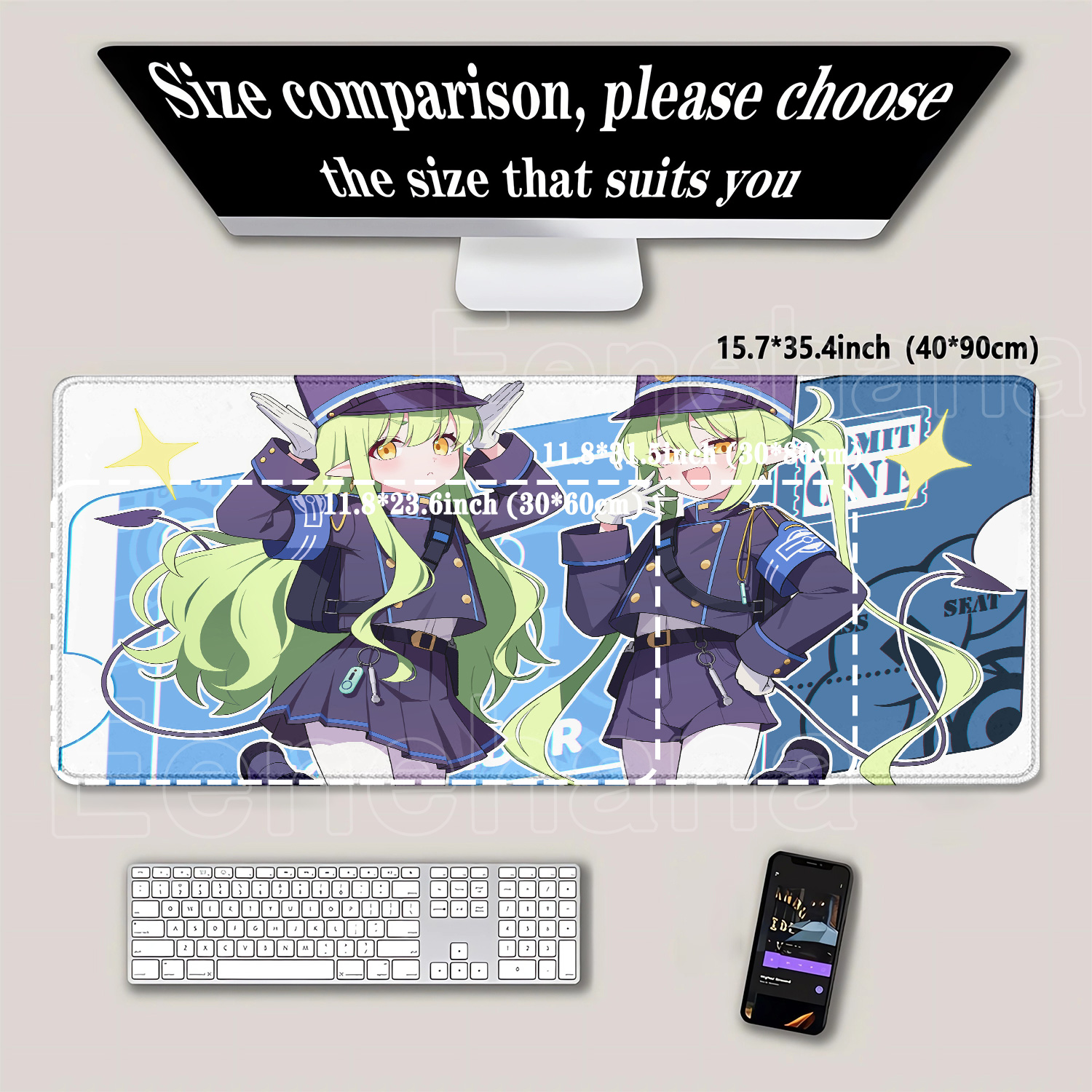 Gaming Mousepad Blue Archive H - Gaming Keyboard Blue incelemesi ve fiyatı