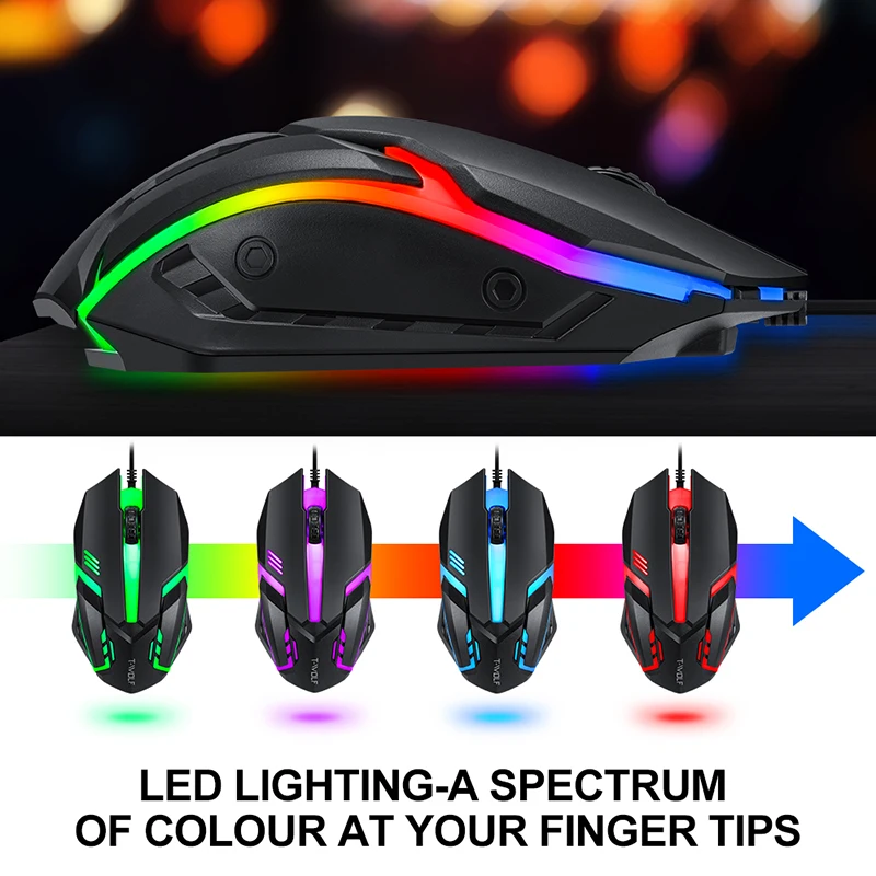 T-WOLF Game Four Piece TF800 I - Gaming Keyboard Mouse Set incelemesi ve fiyatı