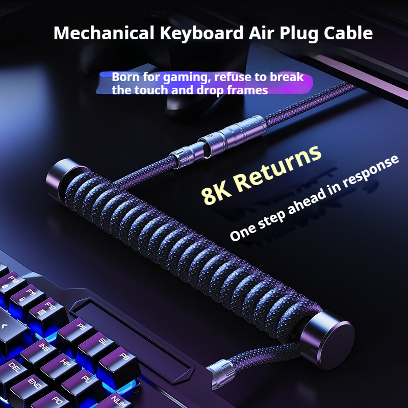Eary 1.2m Coiled Keyboard Cabl - Gaming Keyboard Types incelemesi ve fiyatı