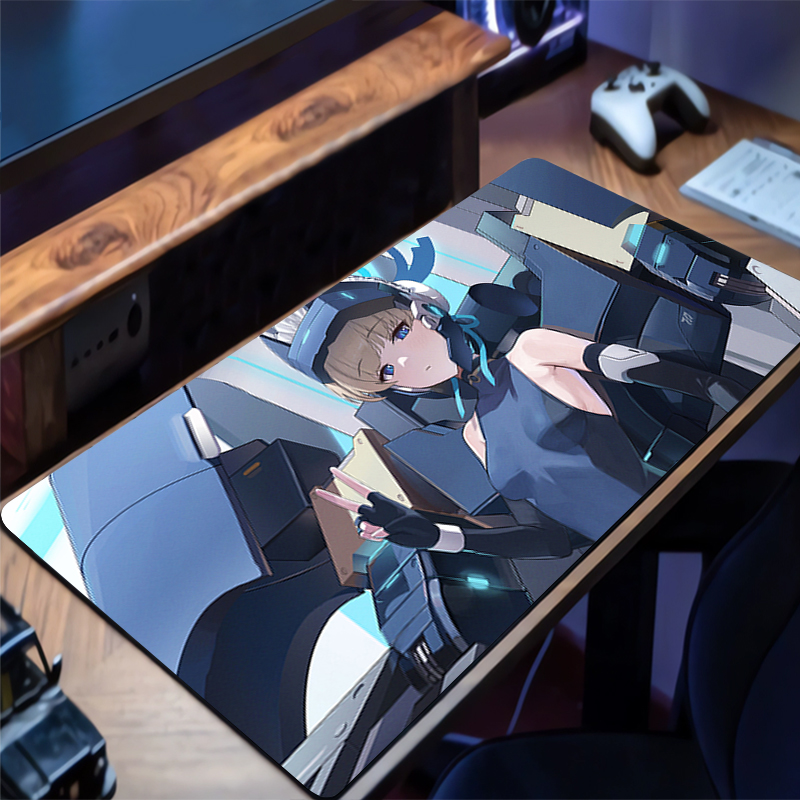 Mouse Pad Anime Non-Slip Rubbe - Gaming Keyboard Blue incelemesi ve fiyatı