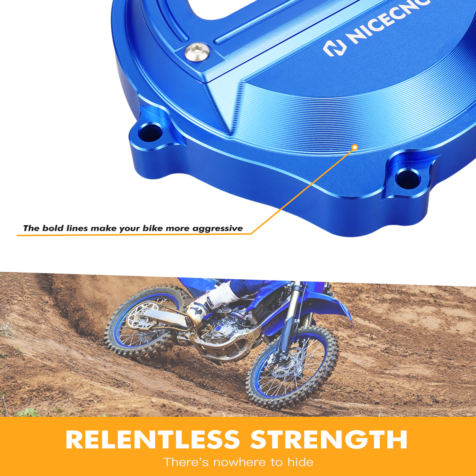 NICECNC For Yamaha YZ85 YZ 85  - Aluminum Case 65 incelemesi ve fiyatı