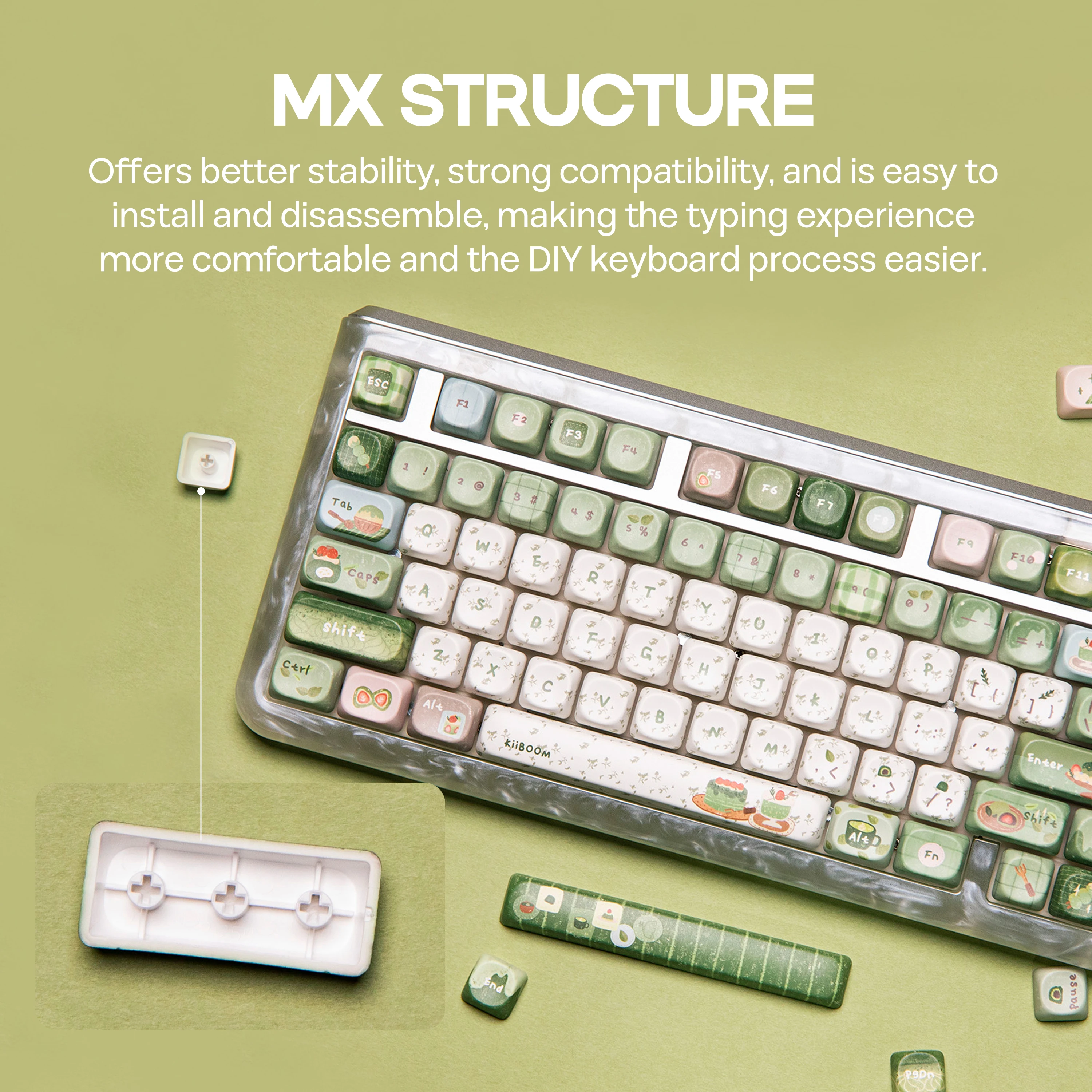 KiiBOOM Sprout Picnic 144 Keys - Gaming Keyboard Tkl incelemesi ve fiyatı