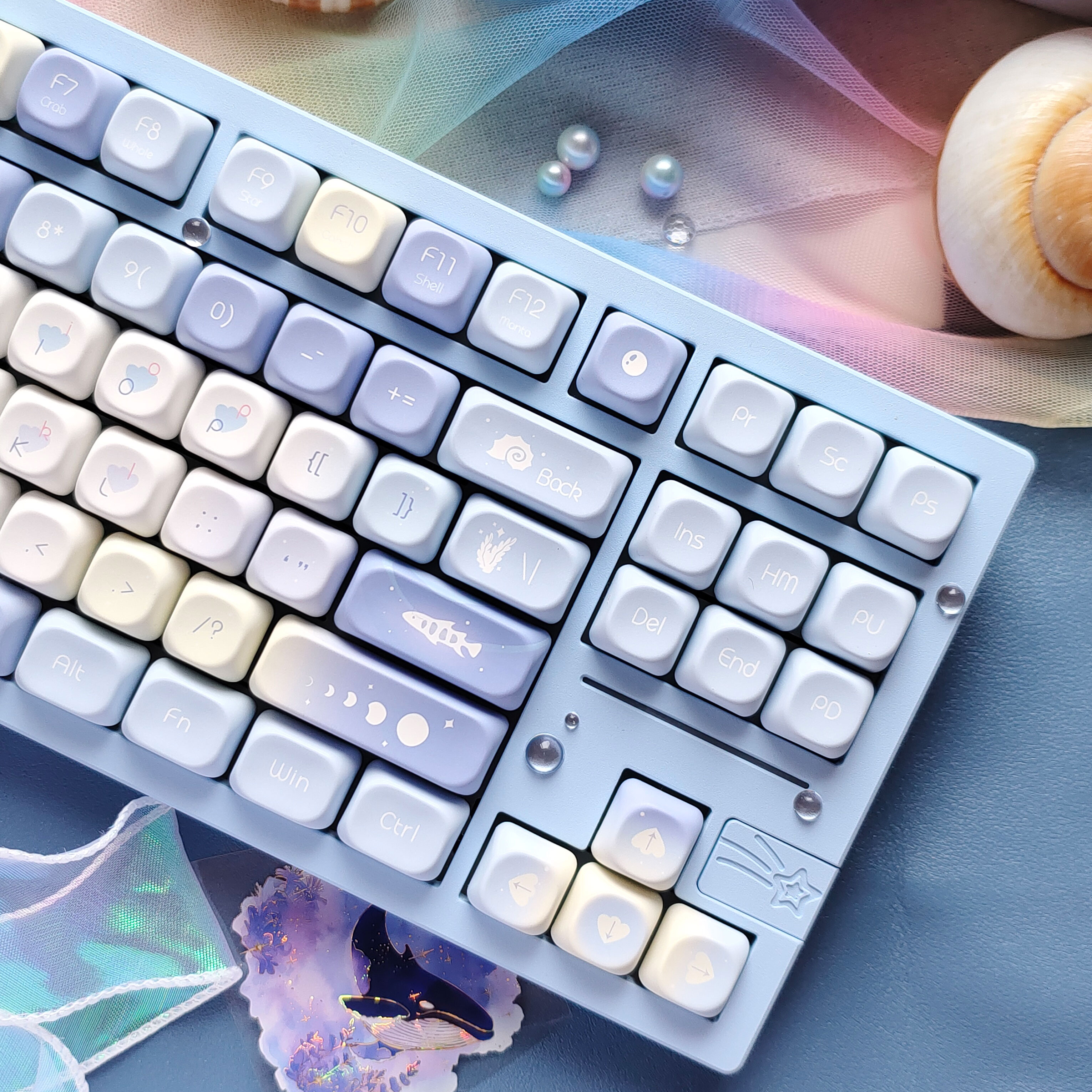 Five Sided Dye Sublimation Key - Gaming Keyboard Blue incelemesi ve fiyatı