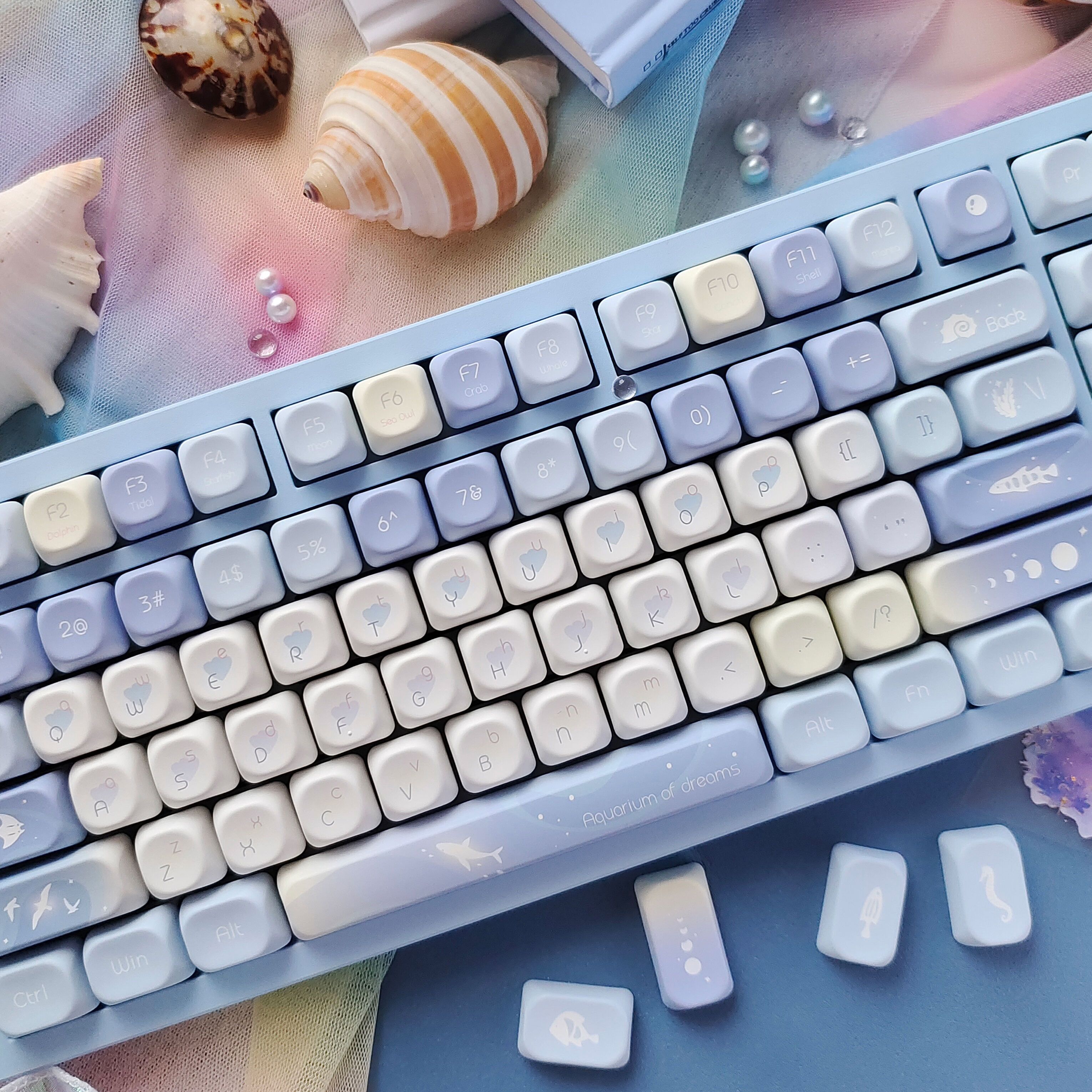 Five Sided Dye Sublimation Key - Gaming Keyboard Blue incelemesi ve fiyatı