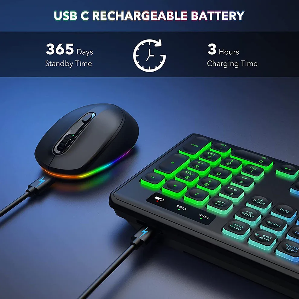Wireless Keyboard and Mouse Co - Gaming Keyboard Mouse Set incelemesi ve fiyatı
