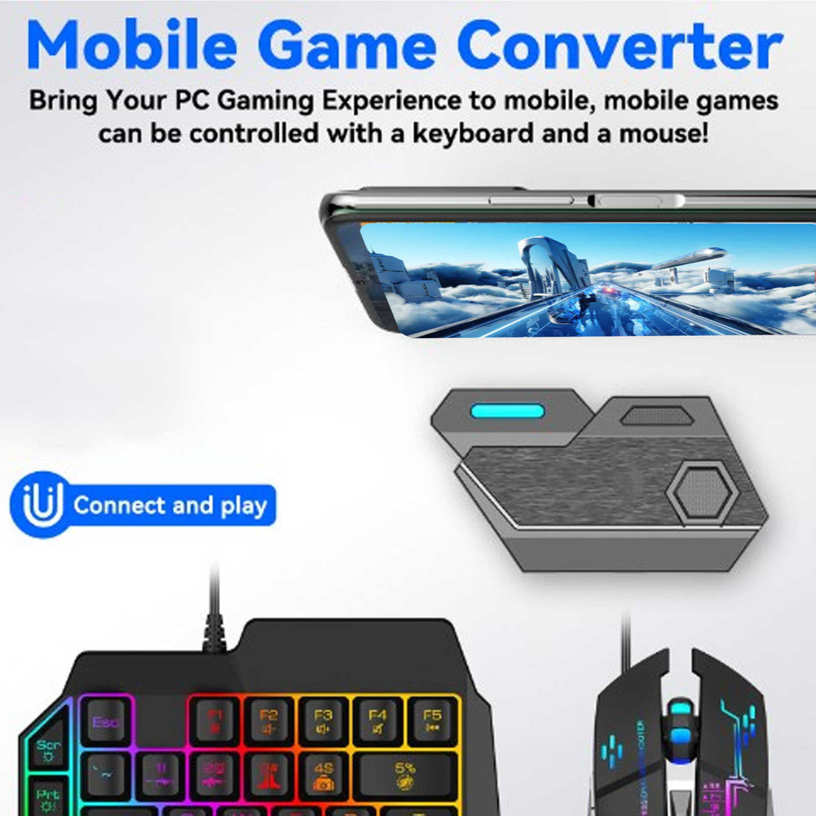 Mobile Game Combo Pack Bluetoo - Gaming Keyboard And Mouse Mobile incelemesi ve fiyatı