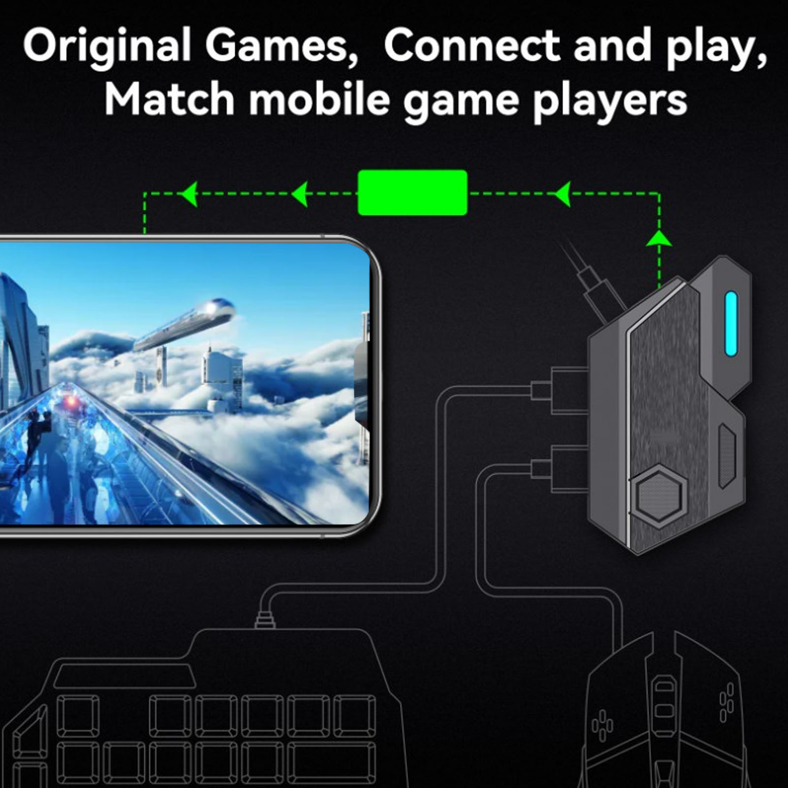 Mobile Game Combo Pack Bluetoo - Gaming Keyboard And Mouse Mobile incelemesi ve fiyatı