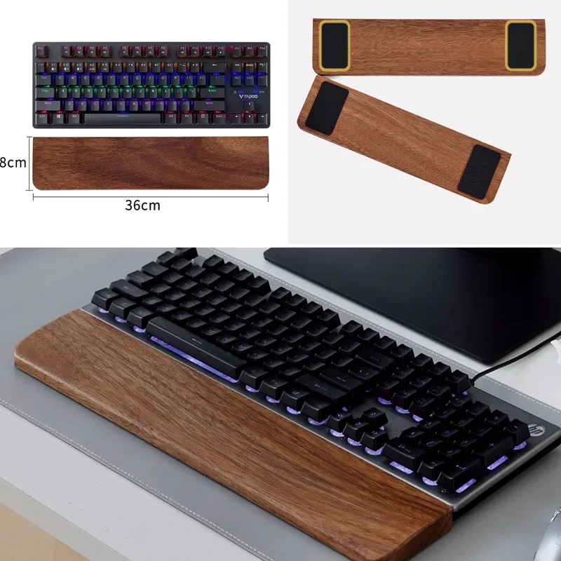 Solid Wood Keyboard Palm Rest  - Gaming Keyboard Mouse Combo incelemesi ve fiyatı