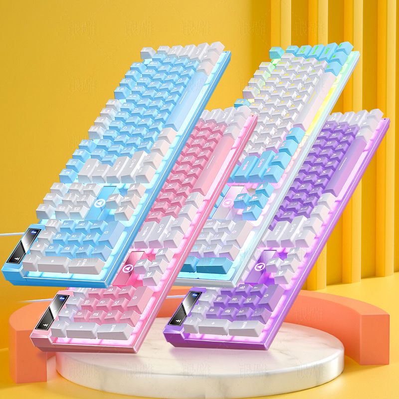 104 Keys Gaming Keyboard Wired - Gaming Keyboard Blue Switches incelemesi ve fiyatı
