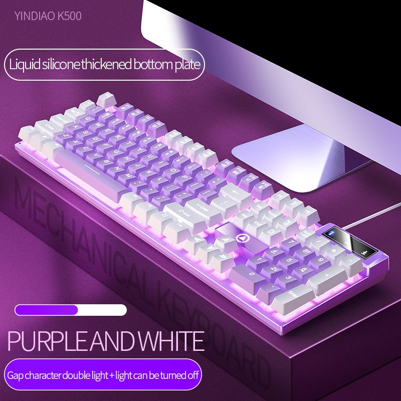 104 Keys Gaming Keyboard Wired - Gaming Keyboard Blue Switches incelemesi ve fiyatı