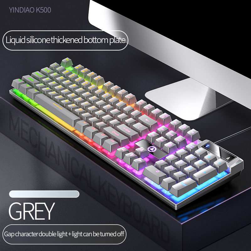 104 Keys Gaming Keyboard Wired - Gaming Keyboard Blue Switches incelemesi ve fiyatı