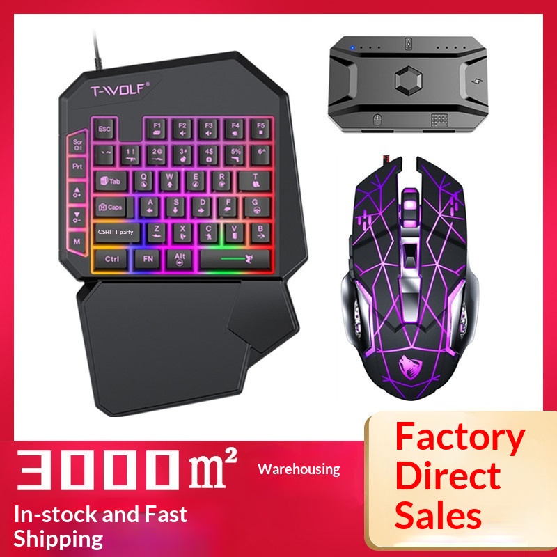 T-Wolf Tf950 5 In 1 One Handed - Gaming Keyboard 1 Hand incelemesi ve fiyatı