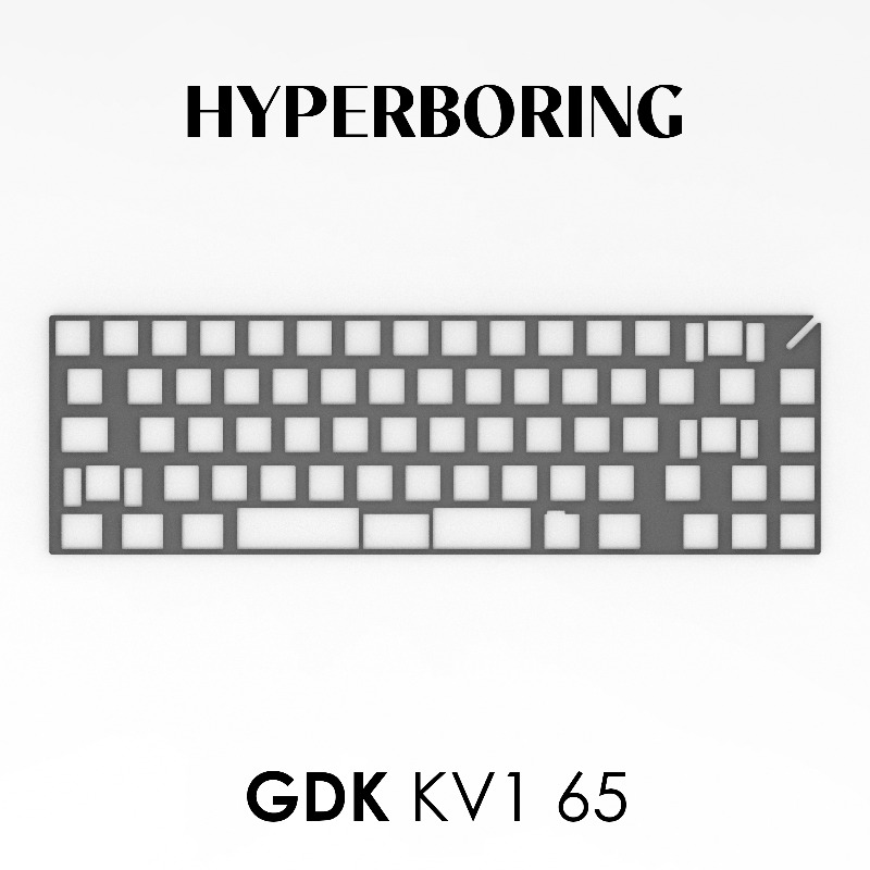 GDK KV1 65 Mechanical Keyboard - Aluminum Case 65 incelemesi ve fiyatı