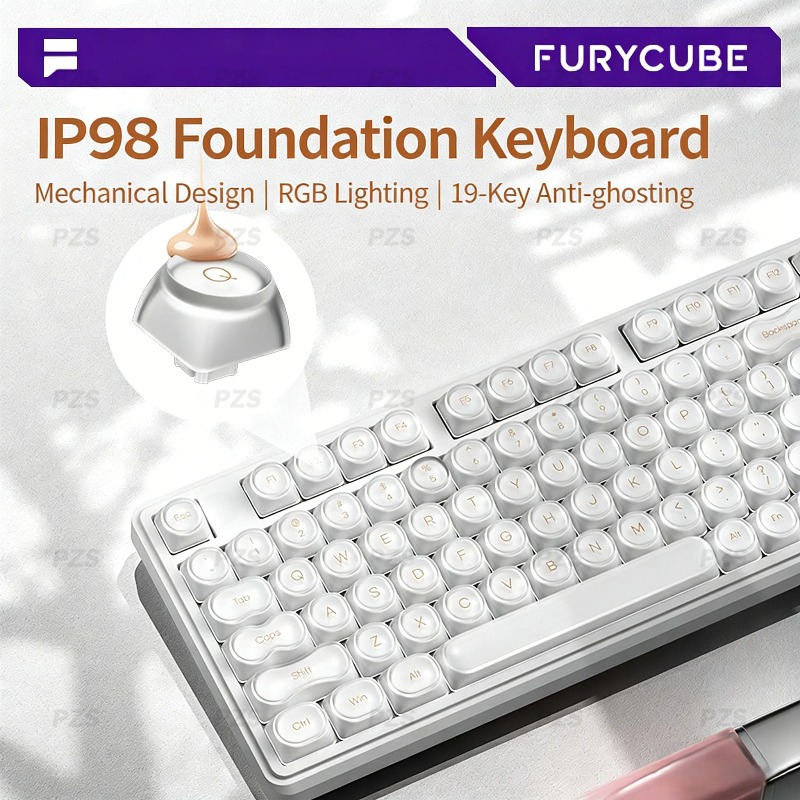 FURYCUBE IP98 Wired Keyboard R - Gaming Keyboard Ip98 incelemesi ve fiyatı