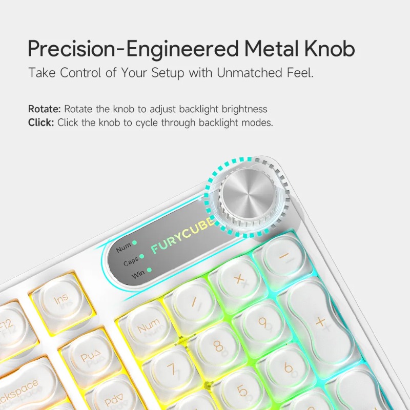 FURYCUBE IP98 Wired Keyboard R - Gaming Keyboard Ip98 incelemesi ve fiyatı