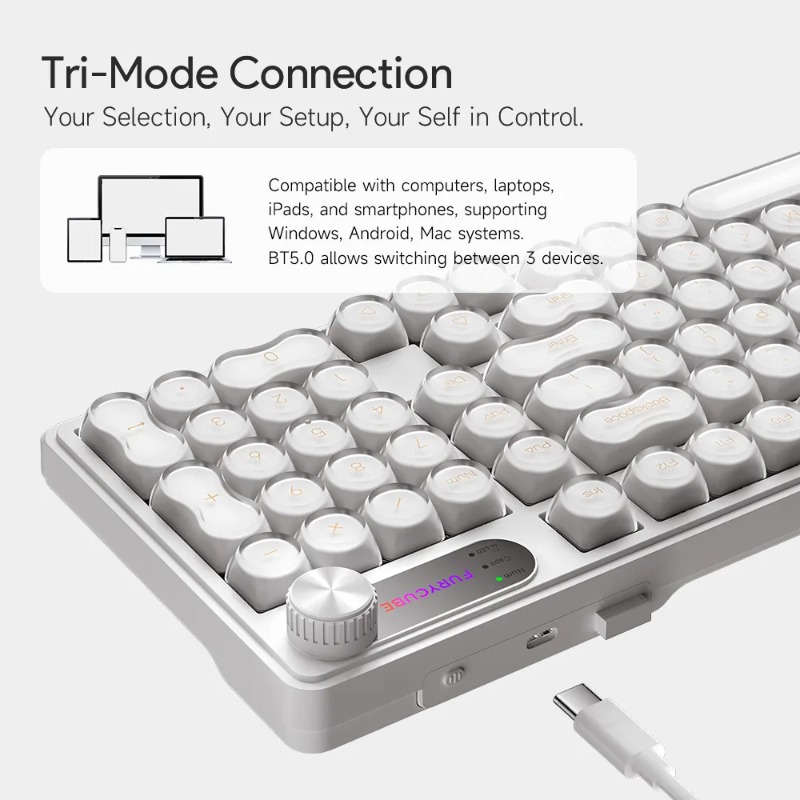FURYCUBE IP98 Wired Keyboard R - Gaming Keyboard Ip98 incelemesi ve fiyatı