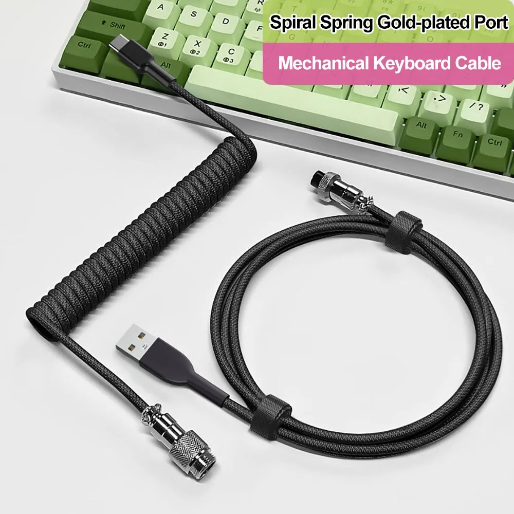 Aviator Coiled Keyboard Cable, - Gaming Keyboard Types incelemesi ve fiyatı