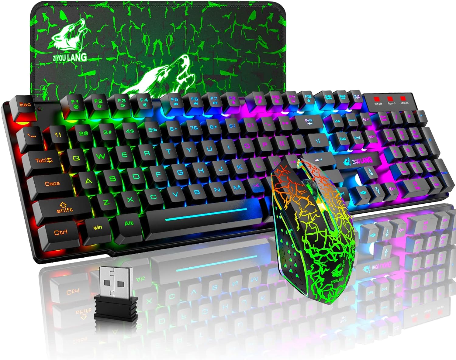MAMBASNAKE x ZIYOU LANG T3 Wir - Gaming Keyboard Mouse Combo incelemesi ve fiyatı