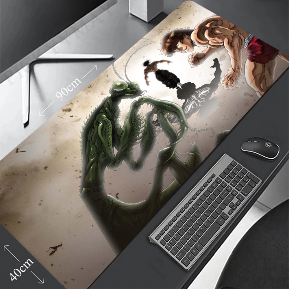 H-Hanma Baki Mouse Pad 90x40CM - Gaming Keyboard Non Mechanical incelemesi ve fiyatı