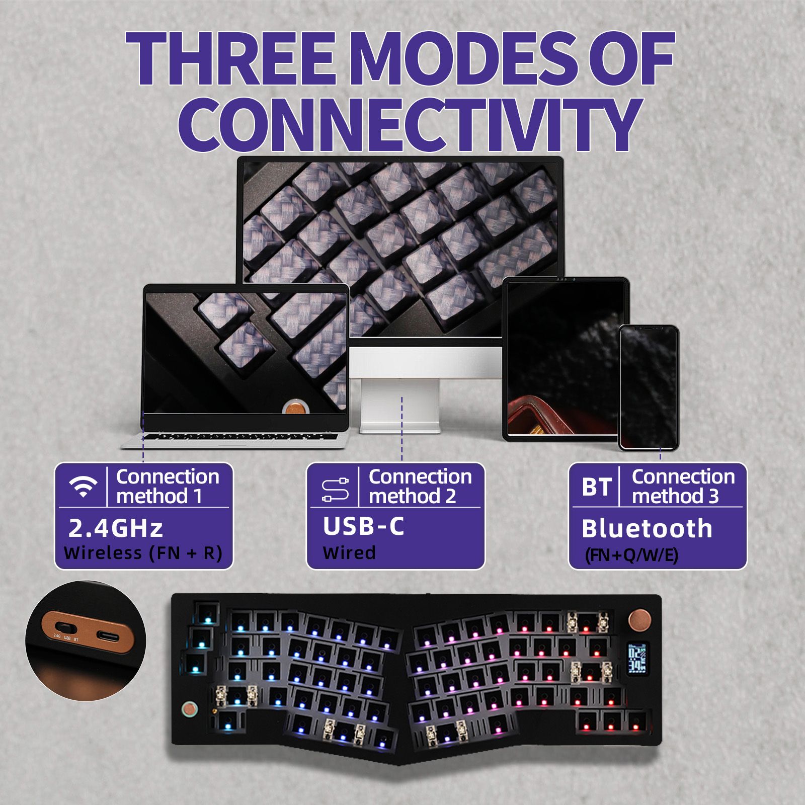 CIDOO ABM066 Barebones Kit Ali - Gaming Keyboard Tkl incelemesi ve fiyatı