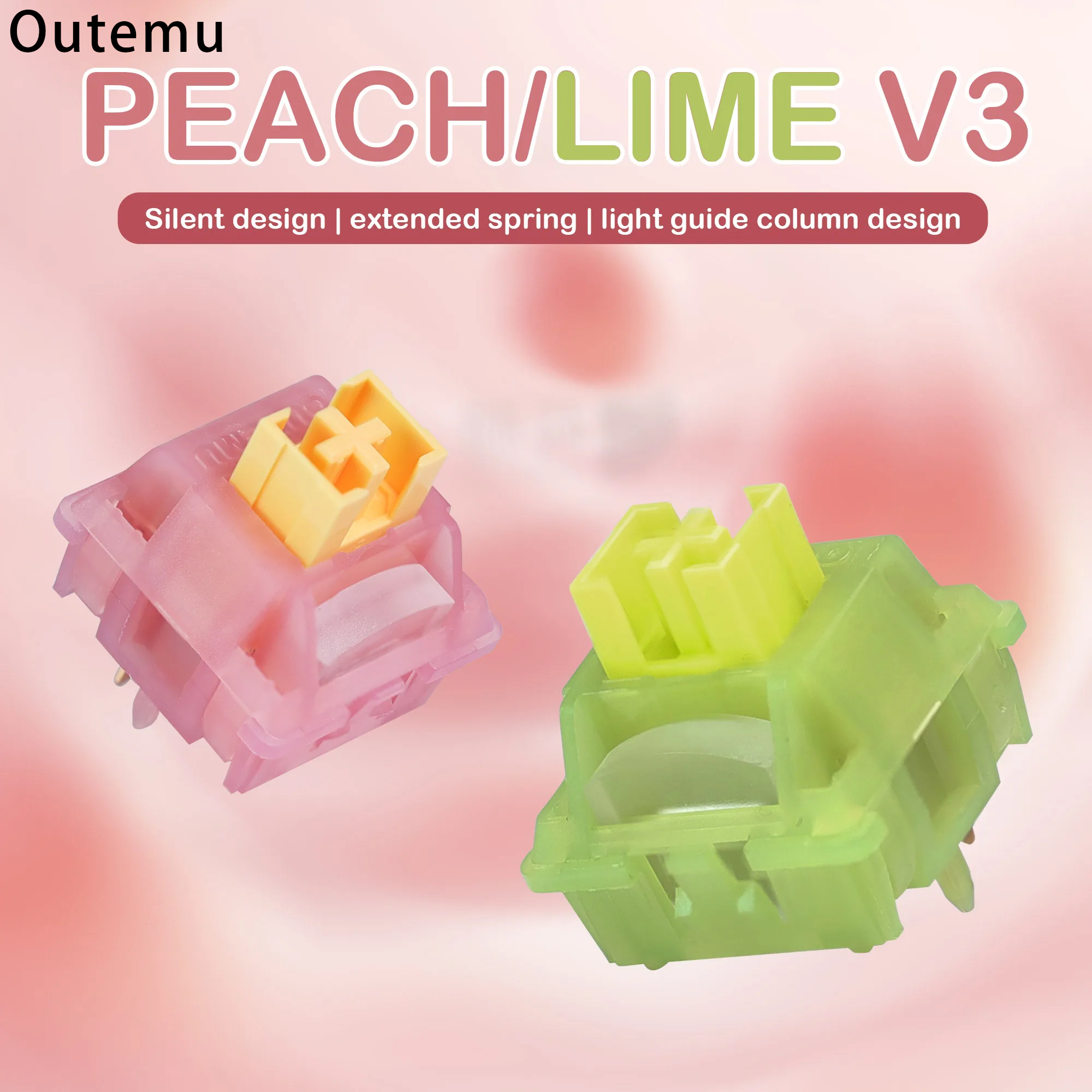 Outemu Silent Peach V3 Switch  - Keyboard Lube Kit incelemesi ve fiyatı
