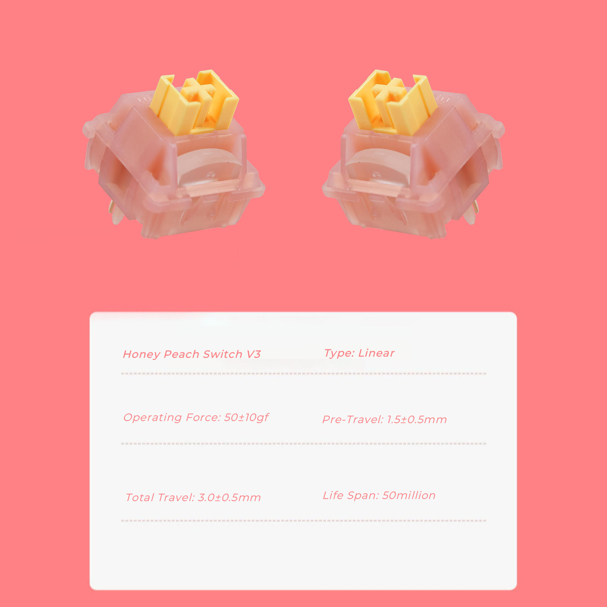 Outemu Silent Peach V3 Switch  - Keyboard Lube Kit incelemesi ve fiyatı