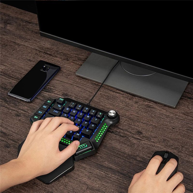 AEF6-One-Handed Mechanical Gam - Gaming Keyboard Training incelemesi ve fiyatı