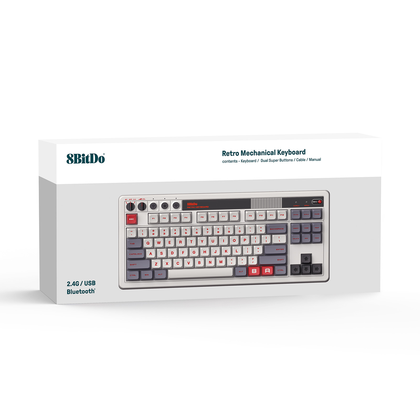8Bitdo Retro Mechanical Keyboa - Gaming Keyboard Hot Swappable incelemesi ve fiyatı