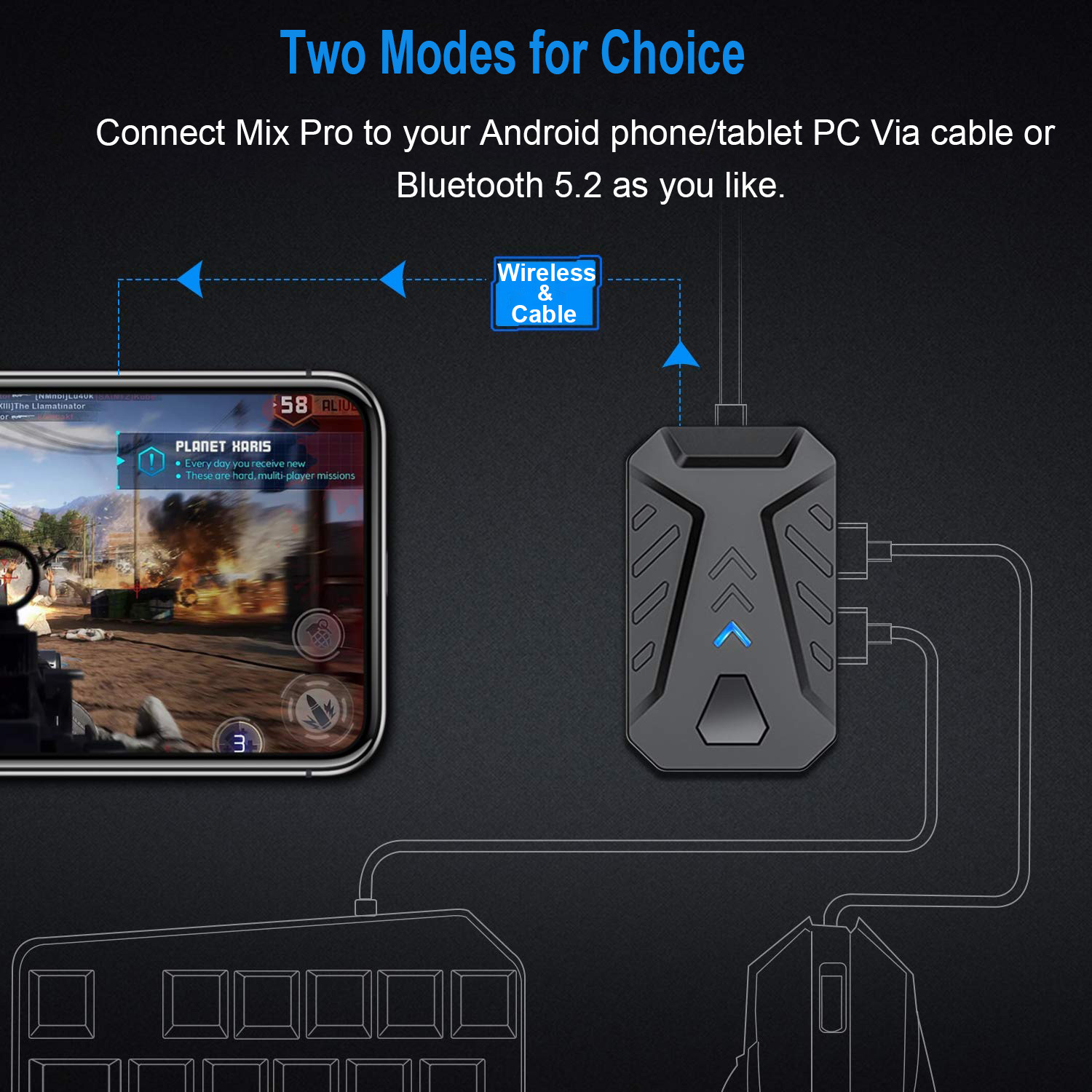 Mobile Games Converter Gaming  - Gaming Keyboard And Mouse Mobile incelemesi ve fiyatı