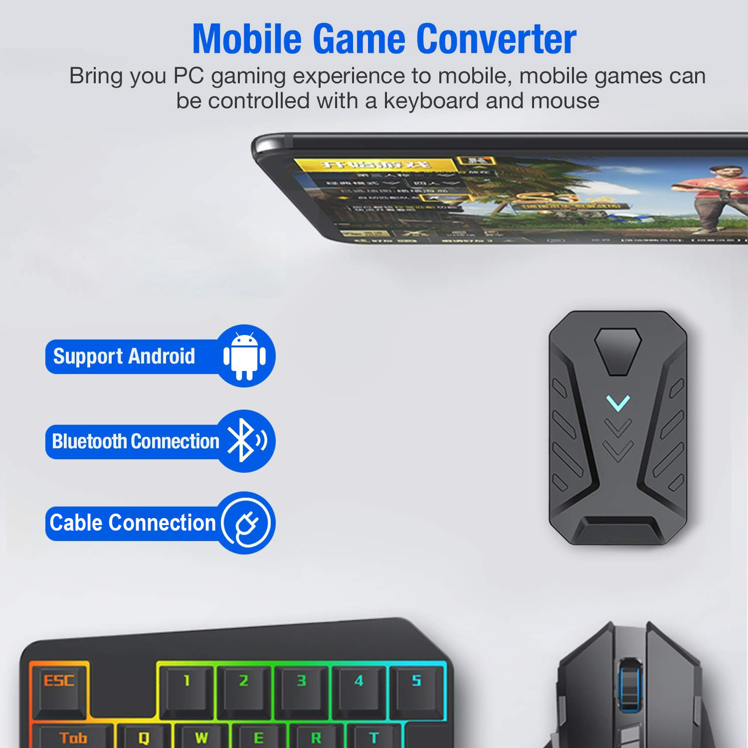 Mobile Games Converter Gaming  - Gaming Keyboard And Mouse Mobile incelemesi ve fiyatı