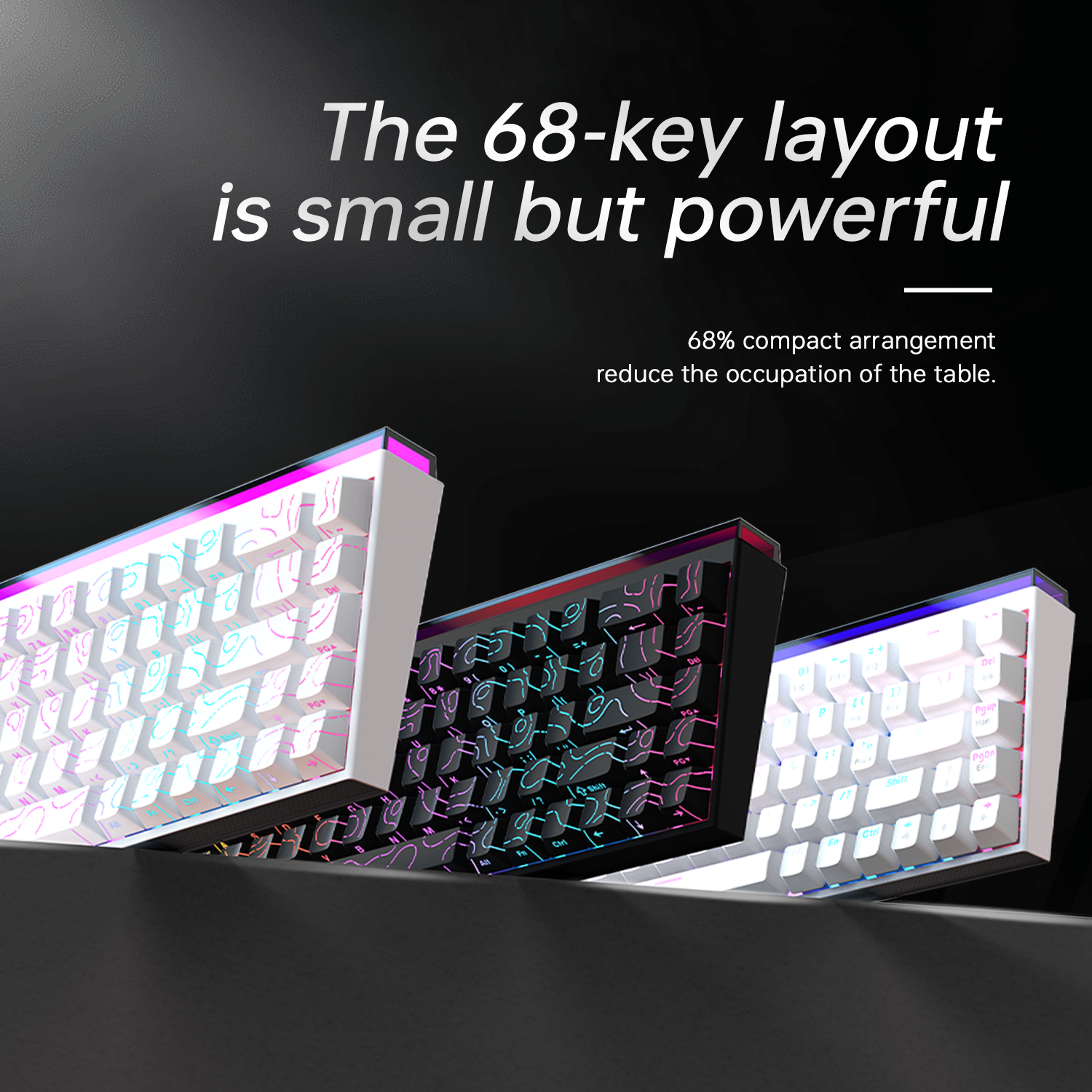 New Ajazz Nacodex Nk68 Mechani - Gaming Keyboard Blue Switches incelemesi ve fiyatı