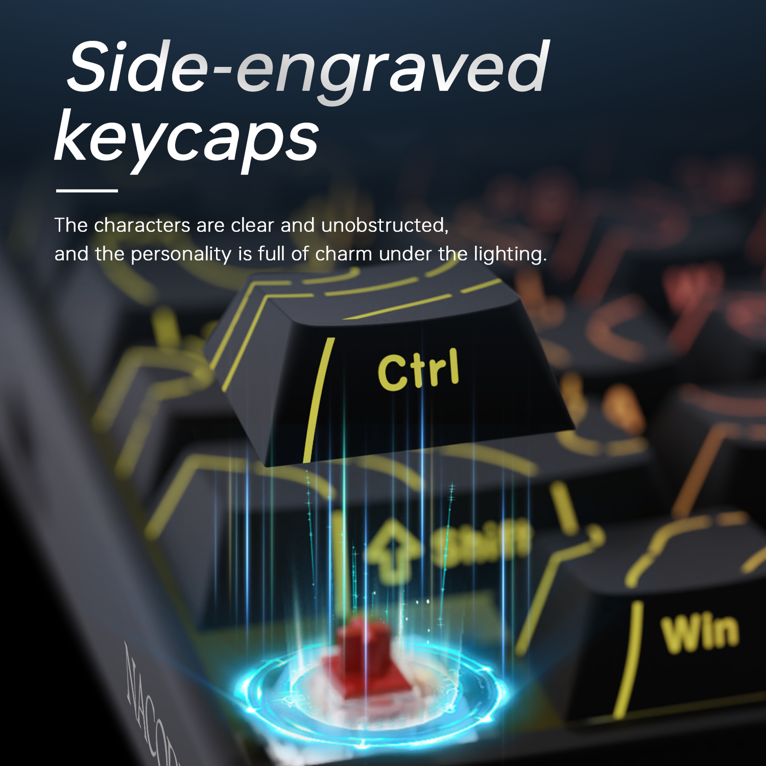 New Ajazz Nacodex Nk68 Mechani - Gaming Keyboard Blue Switches incelemesi ve fiyatı