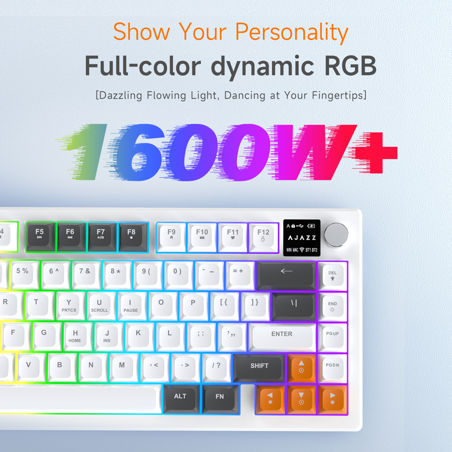 AJAZZ AF82 Low-Proflie Electro - Gaming Keyboard Blue Switches incelemesi ve fiyatı