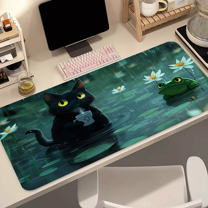 Kawaii Black Cat Silicone Soft - Gaming Keyboard Mouse incelemesi ve fiyatı