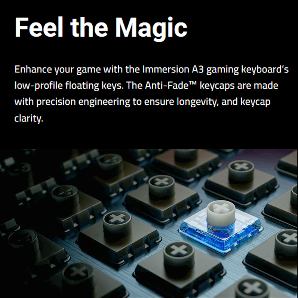 HEXGEARS A3 Mechanical Keyboar - Gaming Keyboard Hot Swappable incelemesi ve fiyatı