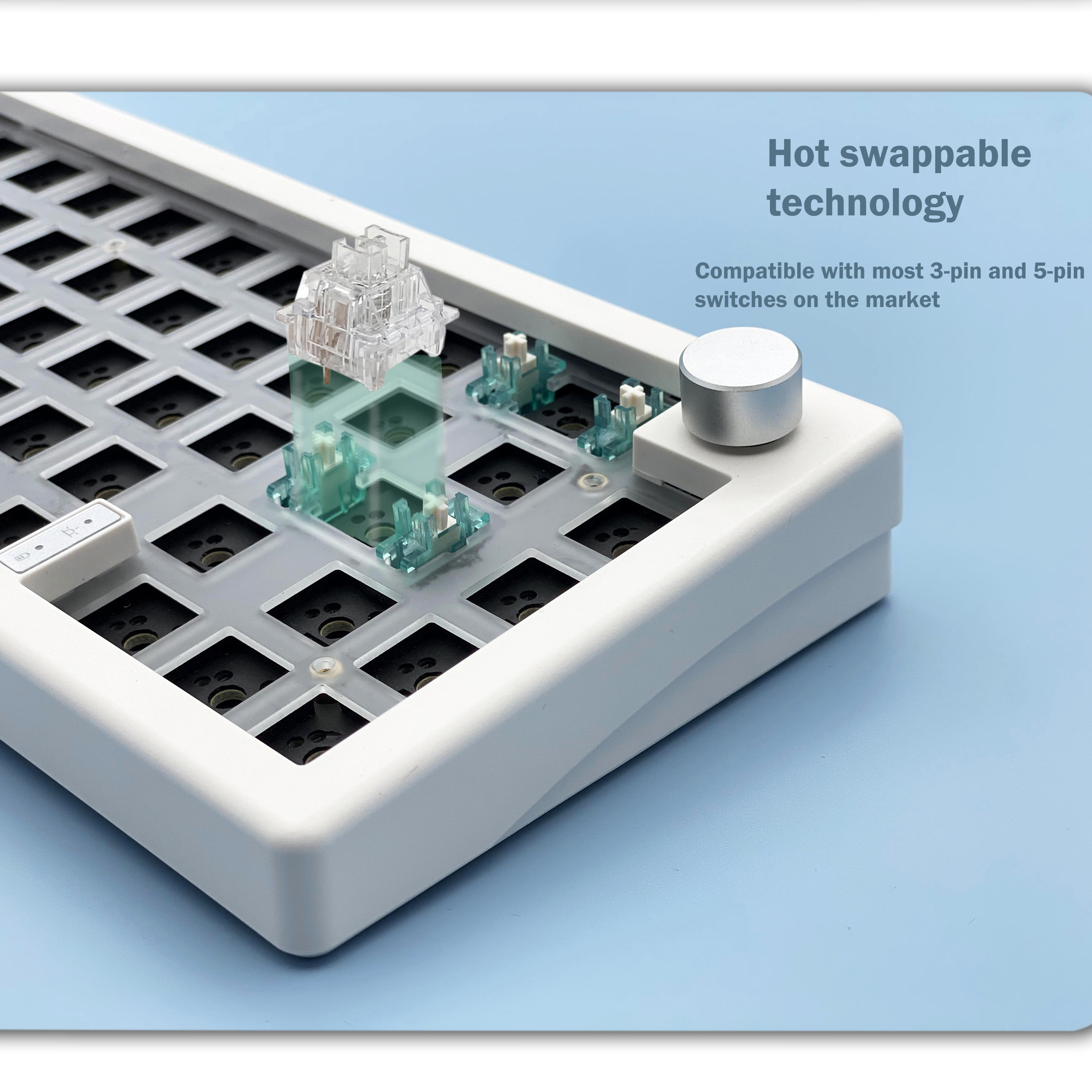 GMK67 65% Gasket Bluetooth 2.4 - Gaming Keyboard Blue incelemesi ve fiyatı