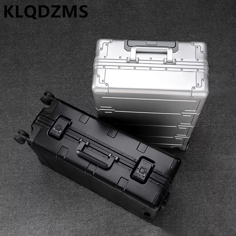 KLQDZMS Men's Luggage Bag All  - Aluminum Case 65 incelemesi ve fiyatı