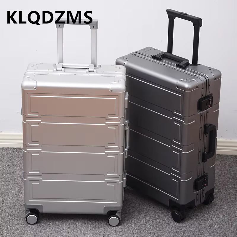 KLQDZMS Men's Luggage Bag All  - Aluminum Case 65 incelemesi ve fiyatı