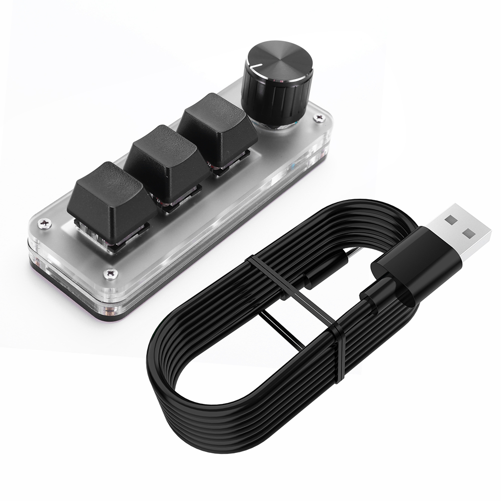 3 Key 1 Knob/4 Key One Handed  - Gaming Keyboard 1 Hand incelemesi ve fiyatı