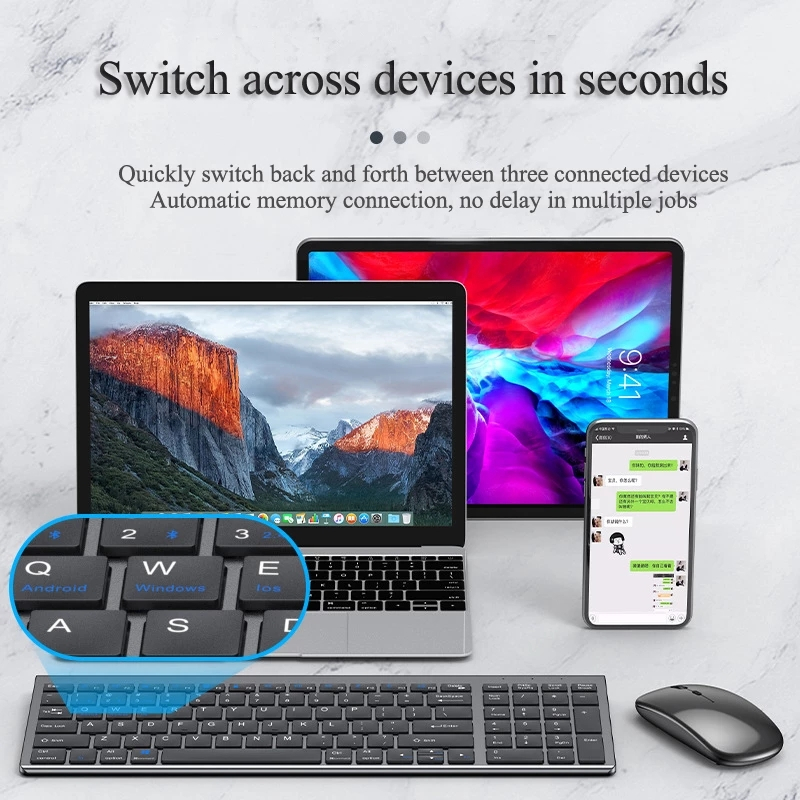 Bluetooth 5.0 & 2.4G Wireless  - Gaming Keyboard Non Mechanical incelemesi ve fiyatı