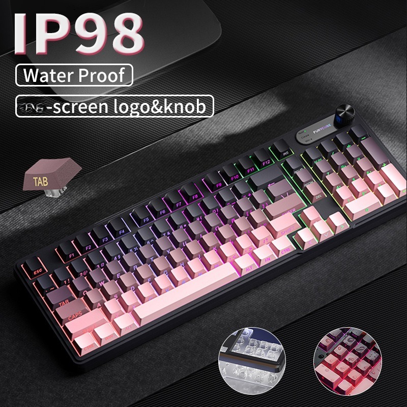 RGB IP98 teclado low profille  - Gaming Keyboard Ip98 incelemesi ve fiyatı