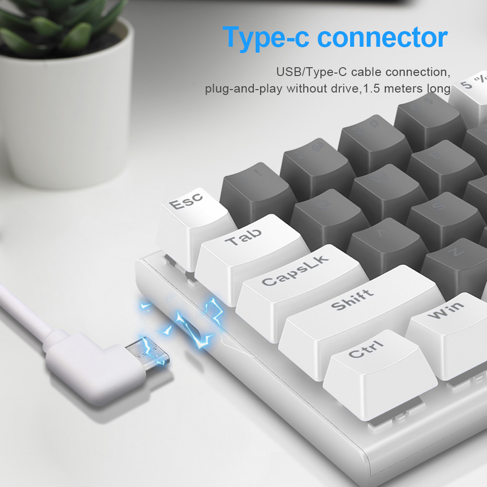 E-YOOSO Z11 RGB USB 60% Mini M - Gaming Keyboard Blue Switches incelemesi ve fiyatı