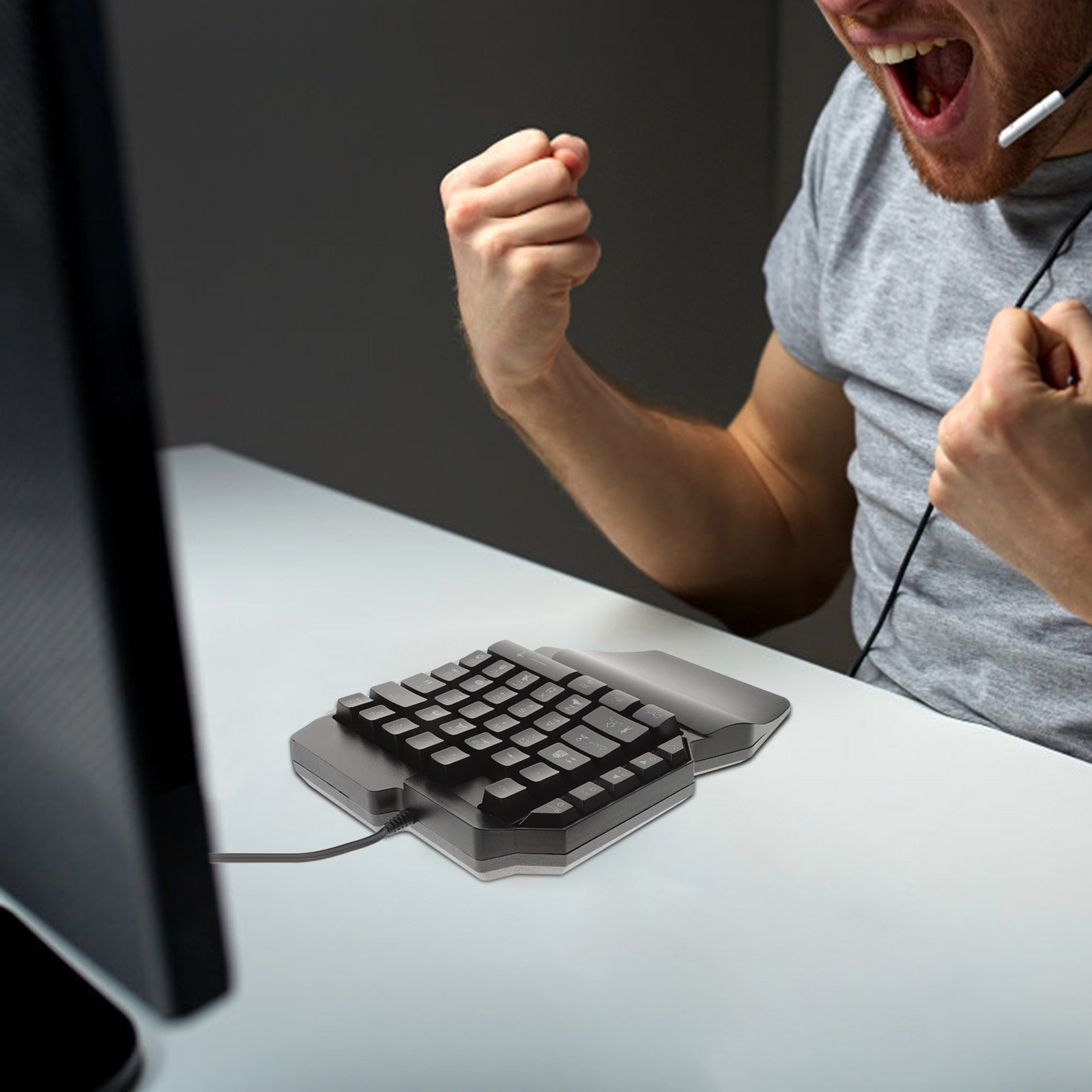Single-Hand Gaming Keyboard Rg - Gaming Keyboard Training incelemesi ve fiyatı