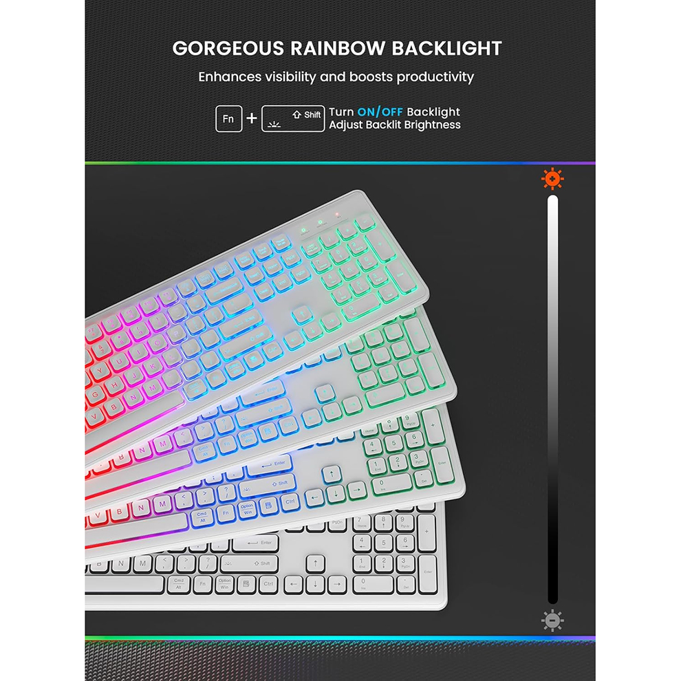Backlit Wireless Keyboard and  - Gaming Keyboard Mouse Set incelemesi ve fiyatı