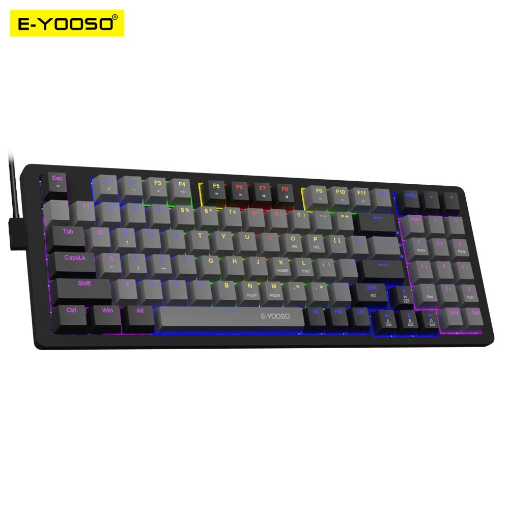 E-YOOSO Z94 USB Mechanical Gam - Gaming Keyboard Blue Switches incelemesi ve fiyatı
